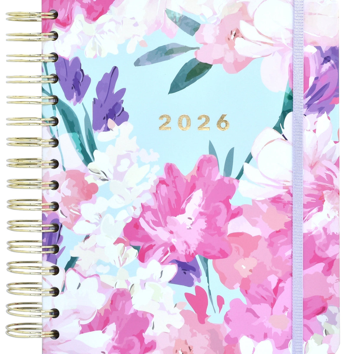 MANOA® Agenda 2026 "VIDA" Día Por Página - Medidas (A5+) 20 X 23 Cm - 380 Páginas - Incluye Separadores Mensuales (Con Stickers Y Bolígrafo
