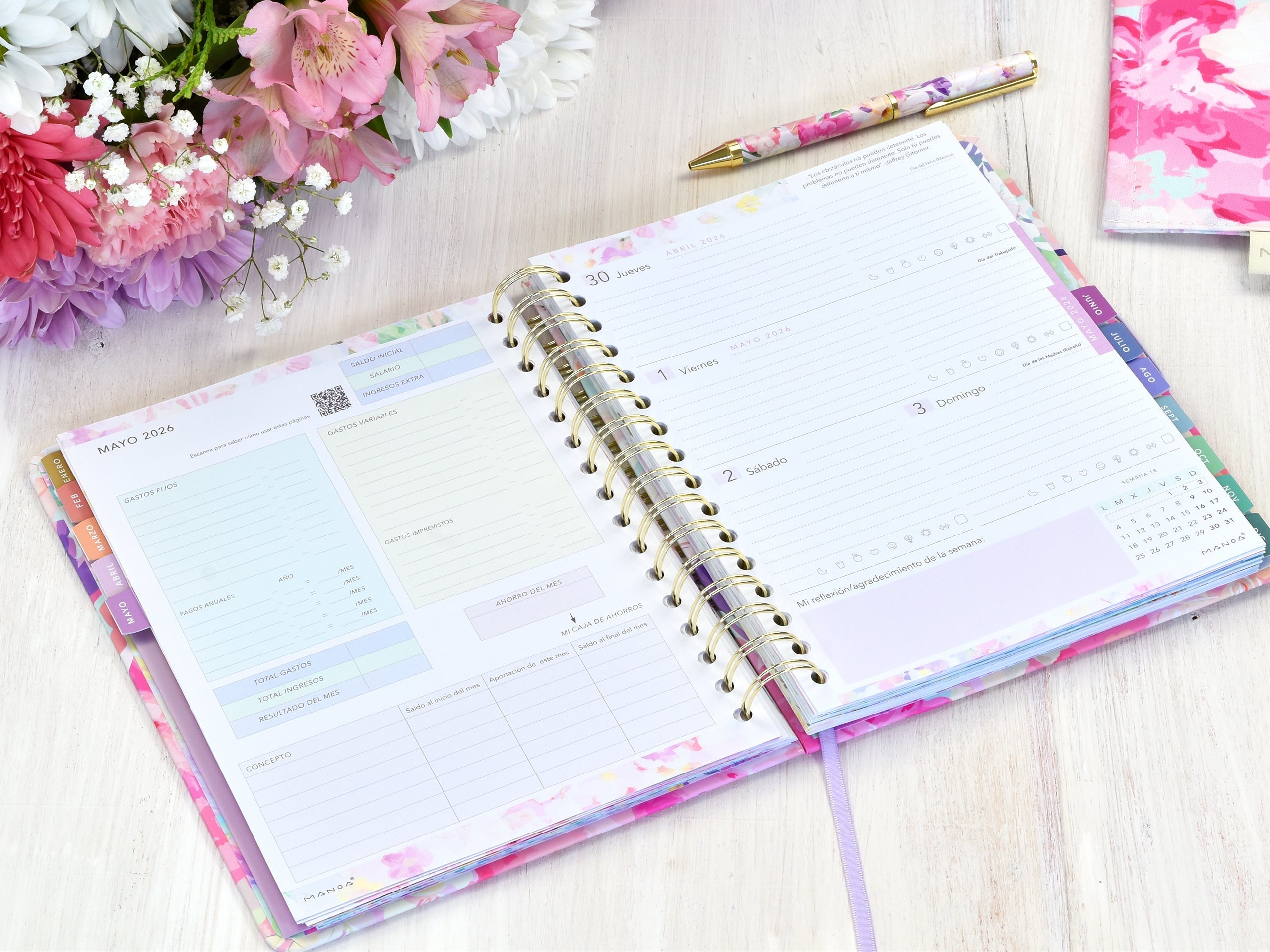 HOJA DE AHORROS AL INICIO DEL MES >>